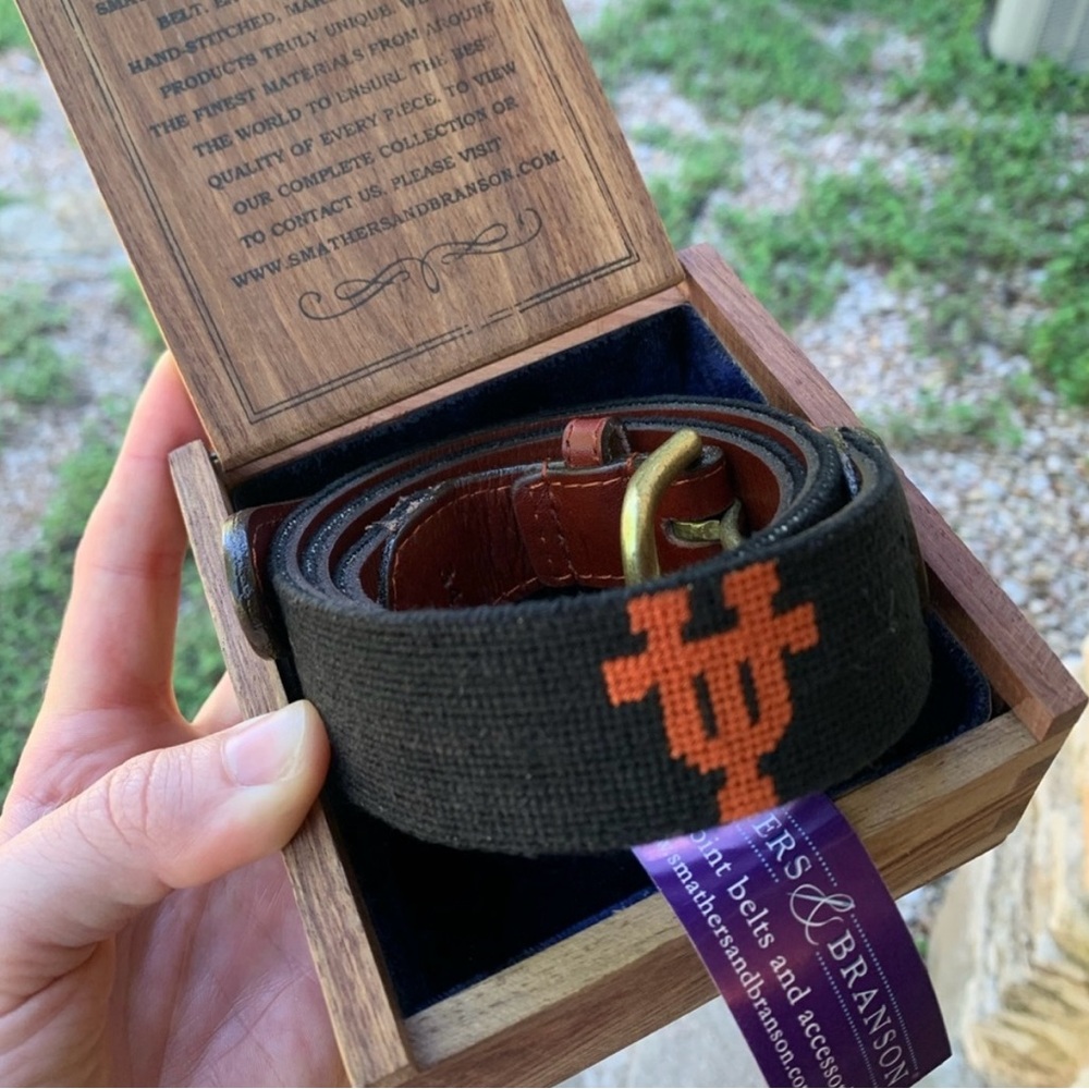Smathers & Branson University of Texas belt